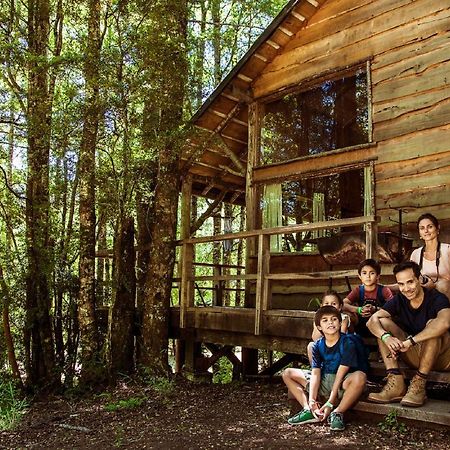 Huilo Huilo Cabanas Del Bosque Puerto Fuy Extérieur photo
