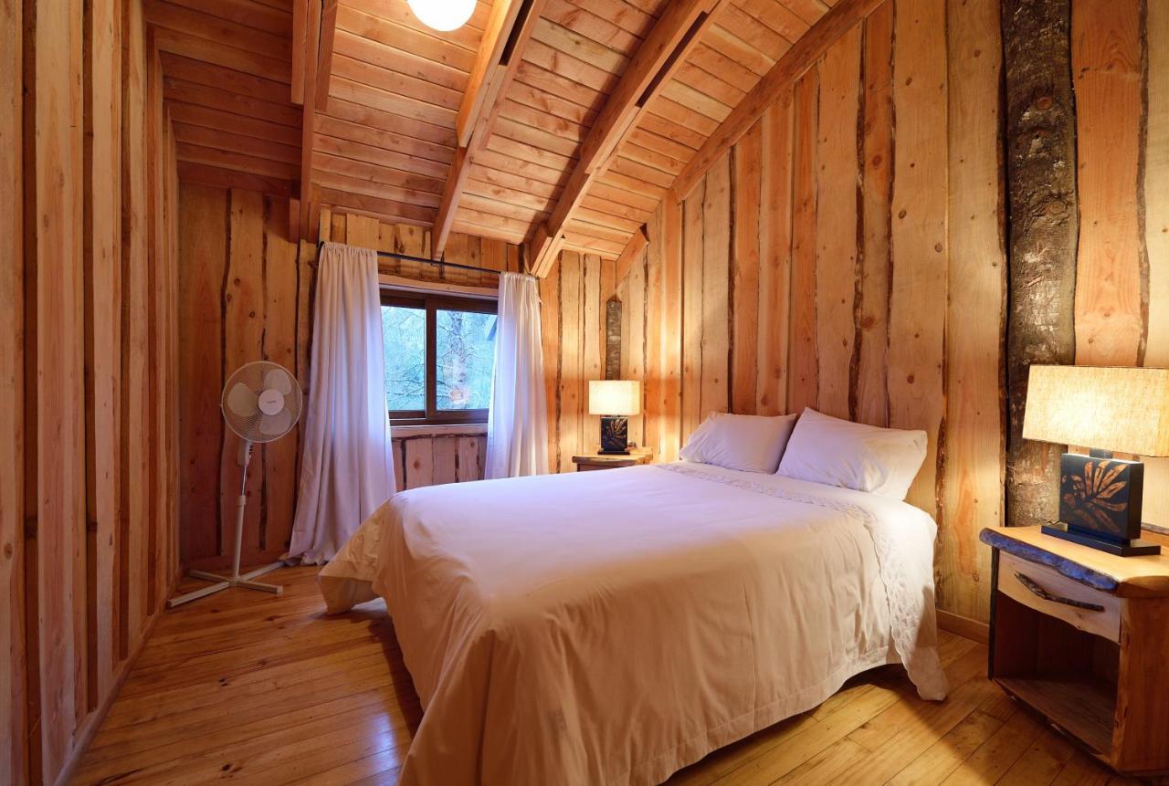 Huilo Huilo Cabanas Del Bosque Puerto Fuy Extérieur photo