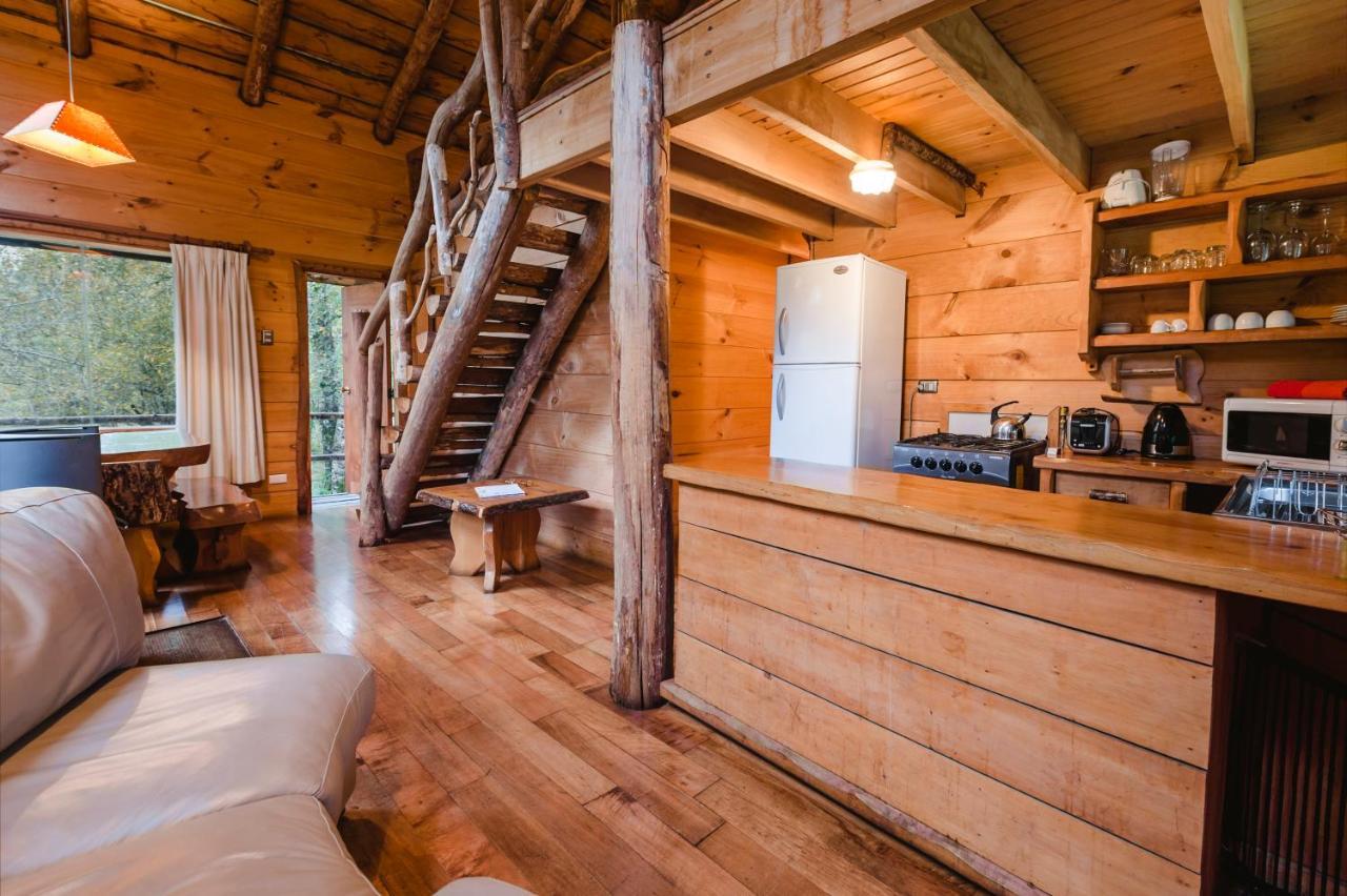 Huilo Huilo Cabanas Del Bosque Puerto Fuy Extérieur photo
