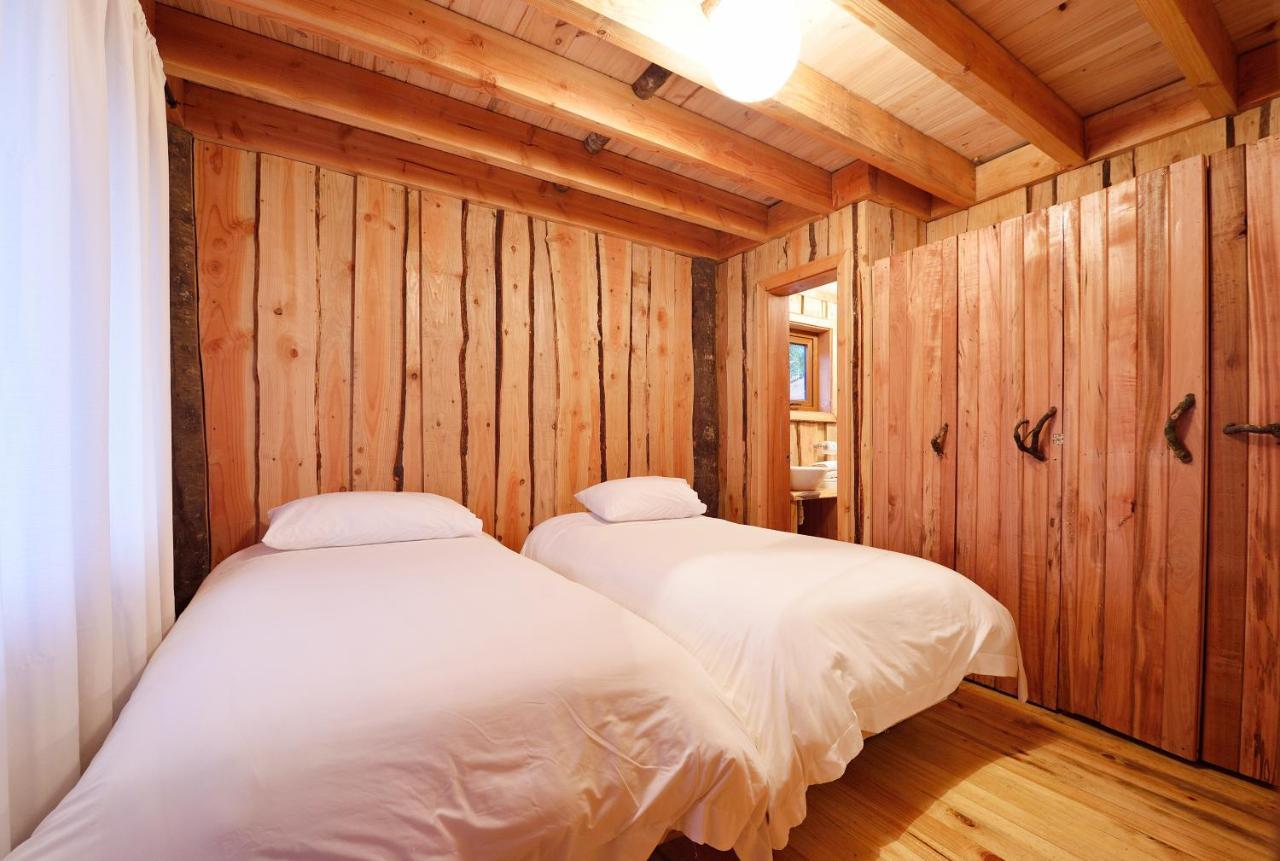 Huilo Huilo Cabanas Del Bosque Puerto Fuy Chambre photo