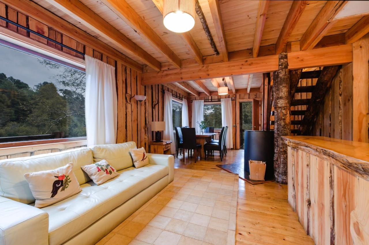Huilo Huilo Cabanas Del Bosque Puerto Fuy Extérieur photo
